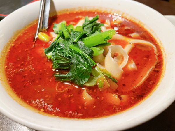 「元祖・麻辣刀削麺」@陳家私菜 五反田店の写真