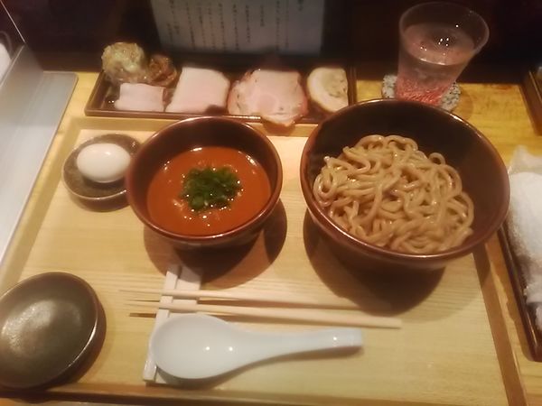 「つけめん TOKYO-X豚骨魚介+α」@中華蕎麦 とみ田の写真