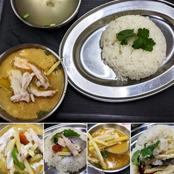 「ココナッツチキンカレーライス　850円」@トーキョーカオマンガイ食堂の写真