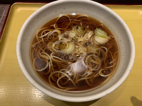 「かけそば(380円)」@うちそば 芝浦二丁目店の写真