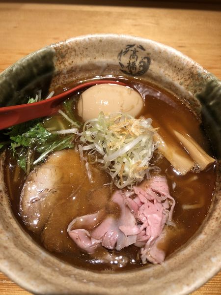 「焼きあご塩ラーメン」@焼きあご塩らー麺 たかはし 新宿本店の写真