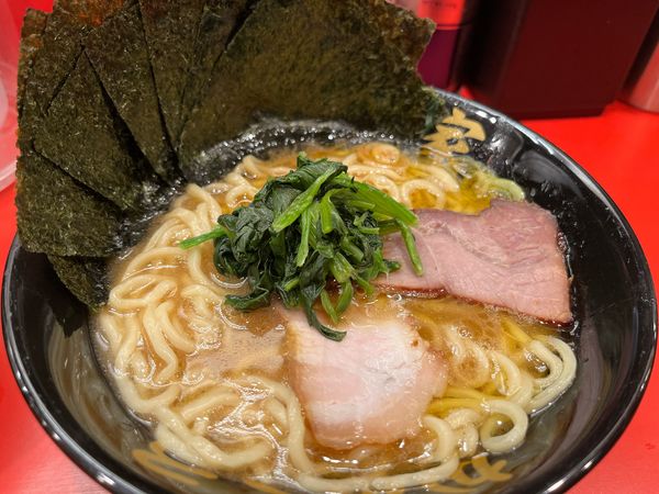 「ラーメン+海苔増し」@ラーメン家 がんくろの写真