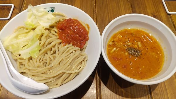 「トマト味噌つけ麺」@カッパラーメンセンターの写真