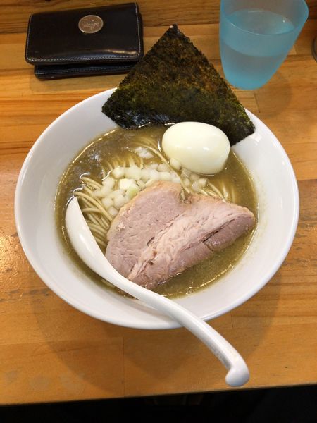 「白正油」@煮干中華ソバ イチカワの写真