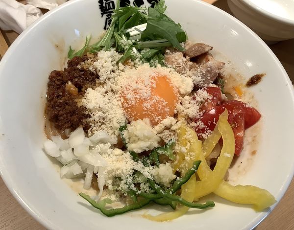 「ピッツァなマゼソバ」@麺屋 こころ 町田店の写真