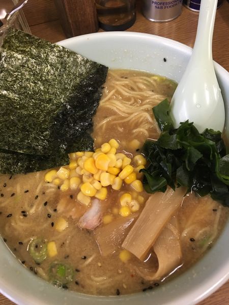 「ミソラーメン　ミニネギ丼セット　850円」@ラーメンショップ 足利店の写真