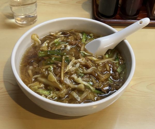 「牛肉糸湯麺」@ラーメン柵柵の写真