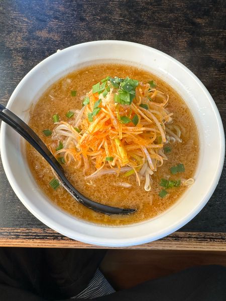 「ネギ味噌ラーメン」@ラーメンガキ大将 塩山店の写真
