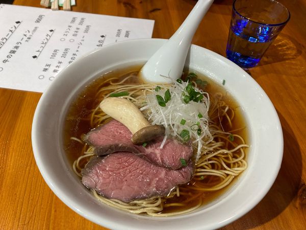 「牛の醤油ラーメン」@ぬまちゃんラーメンの写真