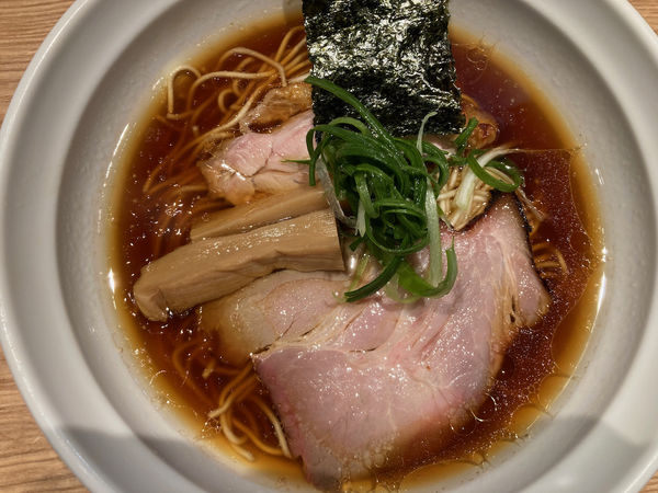 「地鶏醤油 950円」@中華蕎麦 みうらの写真