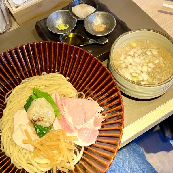 「帆立の昆布水つけ麺 白【塩】」@Tokyo Style Noodle ほたて日和の写真