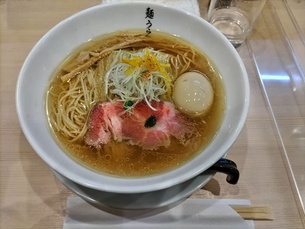 「ゆず塩SOBA煮玉子」@麺うらたの写真