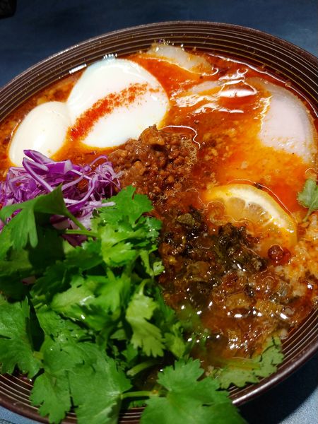 「雷SOBAプレミアム」@うずとかみなりの写真