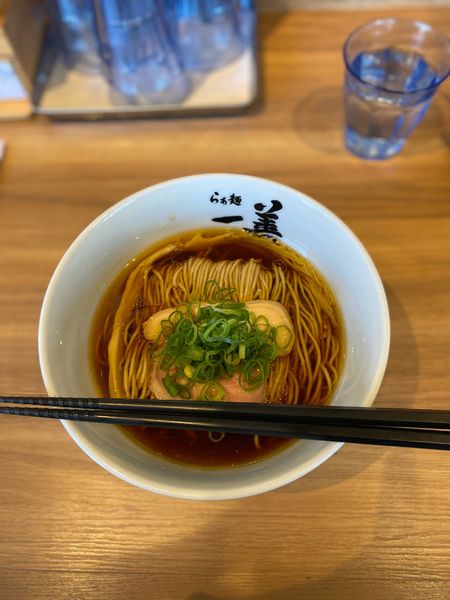 「醤油ラーメン」@らぁ麺 一善の写真