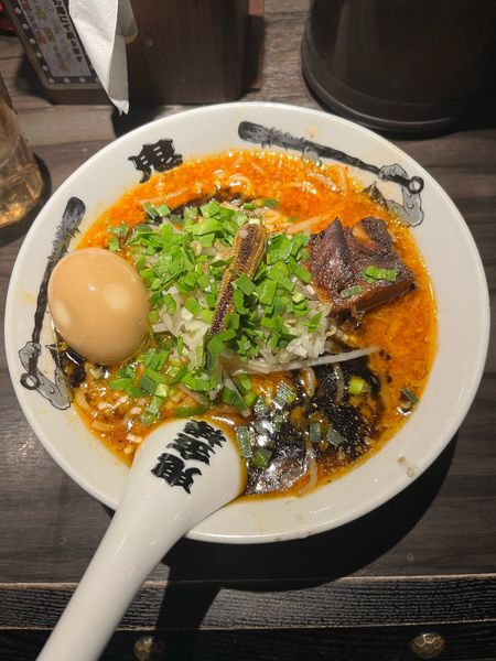 「味玉カラシビ味噌らー麺 1,130円」@カラシビ味噌らー麺 鬼金棒の写真