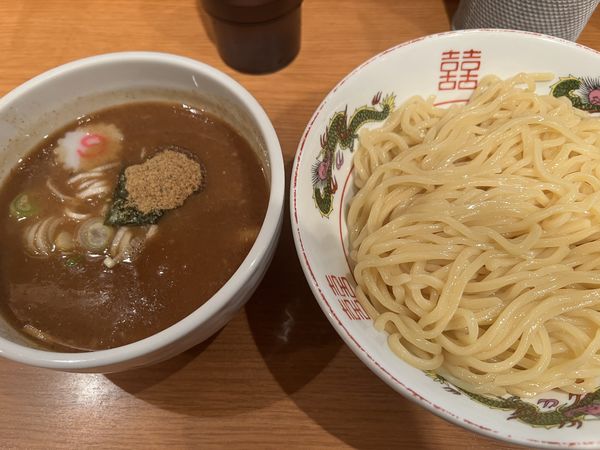 「濃厚魚介つけ麺・大(1100円)」@東池袋大勝軒 京都拉麺小路店の写真