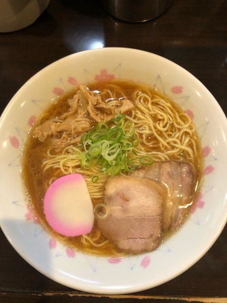 「中華そば　680円」@のりや食堂の写真