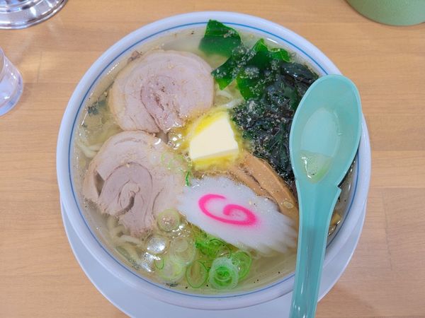 「塩バターラーメン」@めん一番の写真