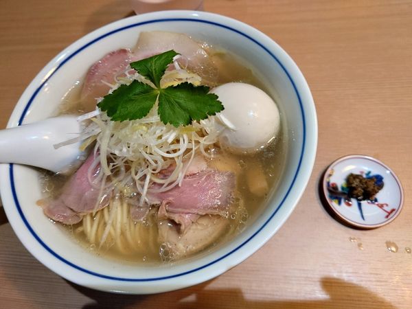 「特製塩そば」@中華そば 仙道の写真