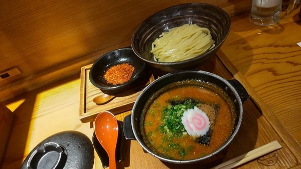 「元祖めんたい煮込みつけ麺」@元祖めんたい煮こみつけ麺の写真