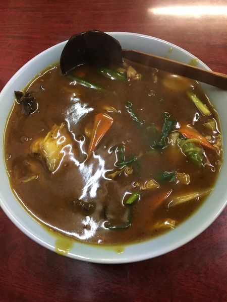 「カレーソバ(790円)」@ラーメンハウス すえちゃんちの写真