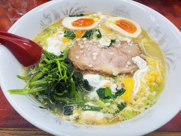 「スタミナ塩たんたん麺９５０円」@らーめん ドラごんちの写真