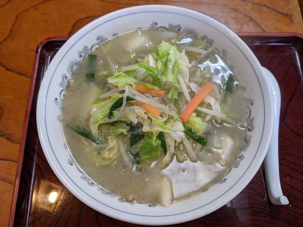 「タンメン:700円」@おそば まるか家の写真