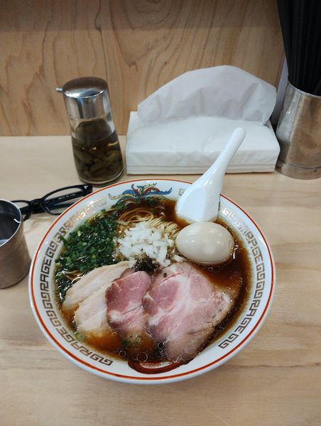 「特製腕刀そば　1150円」@麺尊RAGE中野腕刀の写真