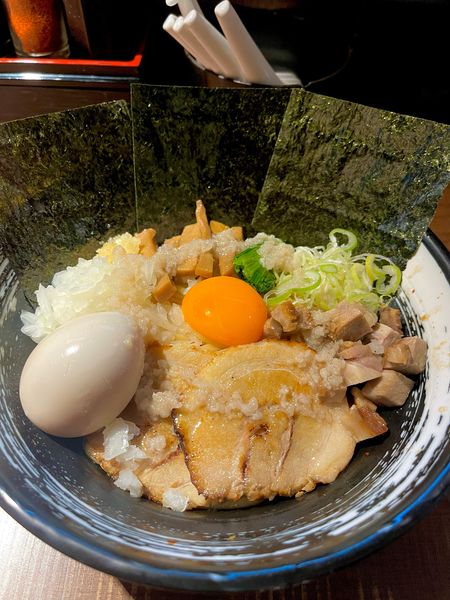 「得あぶら麺」@麺家 ぶらいとんの写真