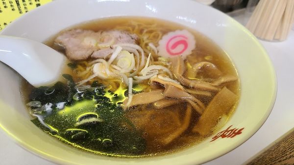 「ラーメン450円」@中華料理 喜楽の写真
