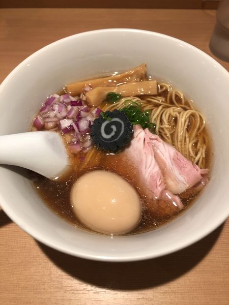 「限定のどぐろそば」@らぁ麺 はやし田 新宿本店の写真