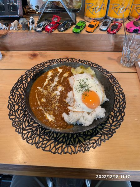 「スパイシーチキンカレー」@rootのカレー屋さんの写真
