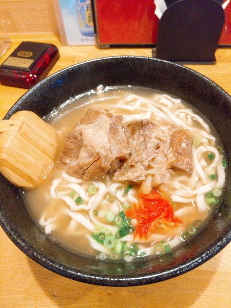 「ソーキそば」@沖縄料理 願寿亭の写真