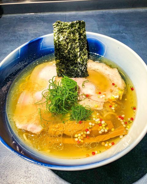 「塩らーめん」@うずとかみなりの写真