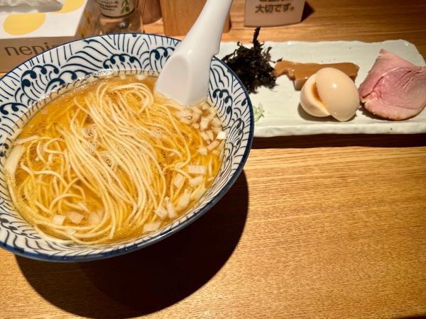 「氷見産煮干しラーメン＠８００」@貪瞋癡の写真