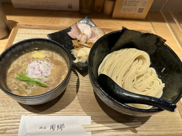 「つけ麺（大）」@麺屋 周郷 新橋店の写真