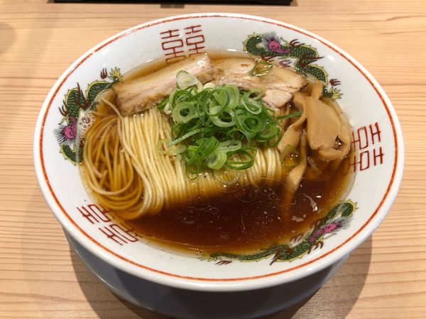 「京都醤油中華そば」@鯛塩そば灯花 本店の写真