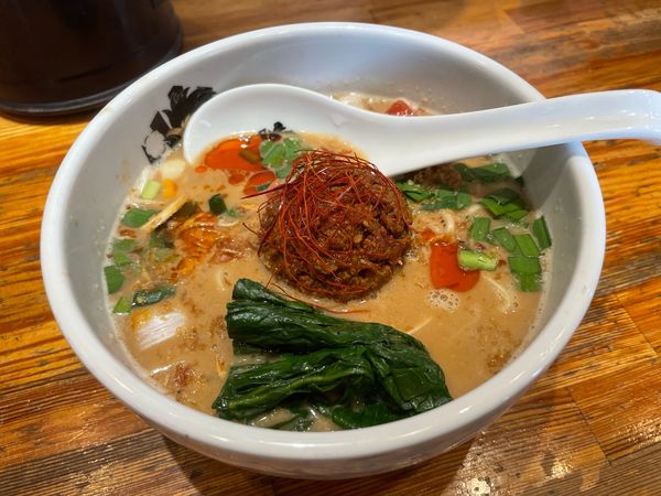 「鴨濃厚坦々麺」@満鶏軒の写真