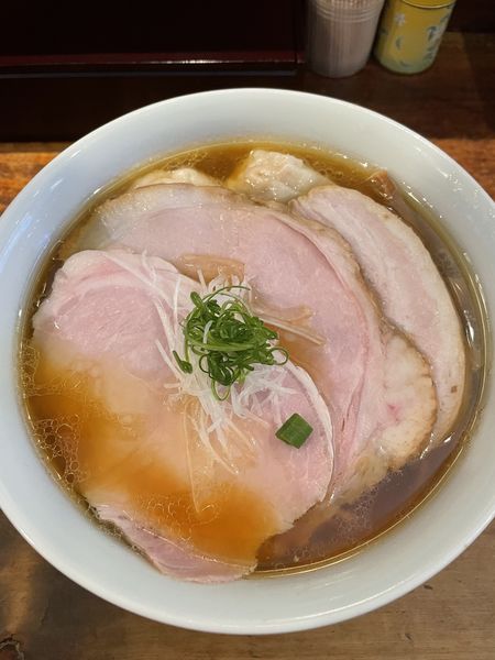 「特製中華そば」@中華そば しば田の写真