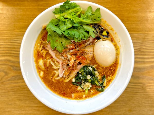「★＜期間限定＞辛味噌らぁめん🍜¥1,200」@らぁめん山と樹の写真