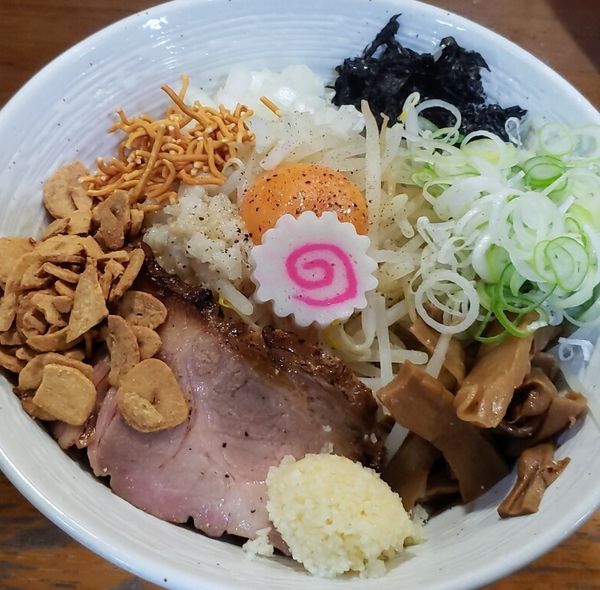 「【本店限定】ジャンクまぜそば ￥０（通常￥９５０）」@麺屋 むじゃきの写真