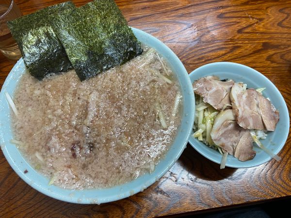 「ネギチャーシューメン中盛　コテコテ」@ラーメンショップ 牛久結束店の写真