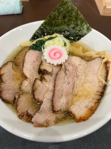 「塩チャーシュー麺」@手打ち 蓮の写真