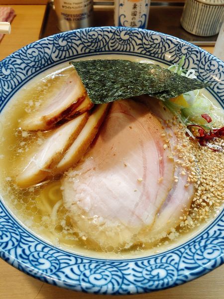 「塩ラーメンとチャーシューと多賀野丼」@中華そば 多賀野の写真