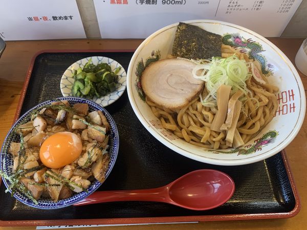 「油そばセット」@さんのじの写真