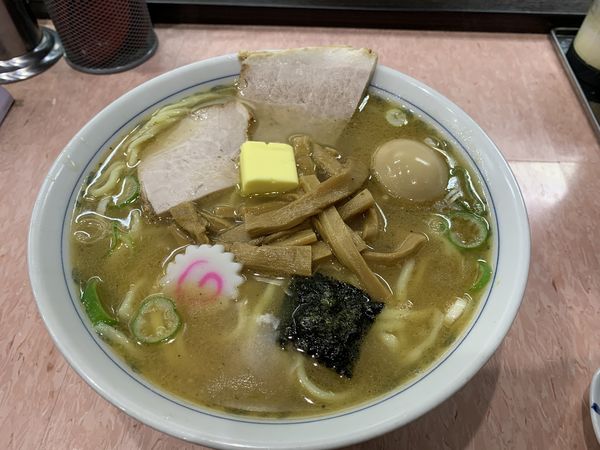 「中華そば（並）塩、バター」@所沢大勝軒の写真