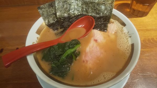 「ラーメン・並+ライス無料(¥750)」@麺家 龍～Ryo～の写真