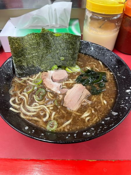 「和風ラーメン　中盛」@ラーメンショップ 牛久結束店の写真