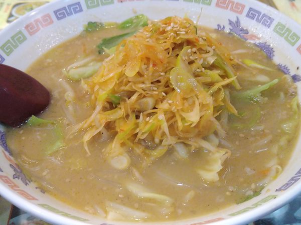 「ネギ味噌ラーメン」@ラーメン王の写真