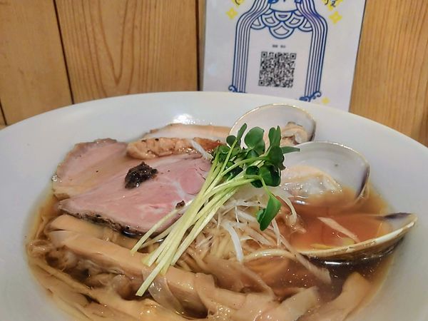 「蛤そば」@麺屋壱心の写真